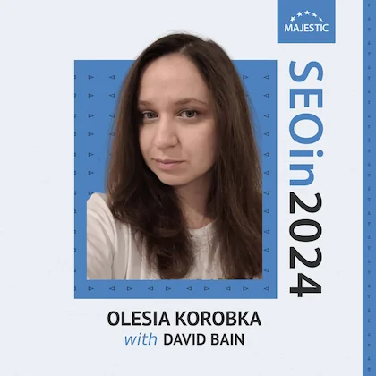 Olesia Korobka 2024 podcast cover with logo