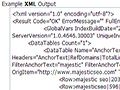 API XML-uitvoer